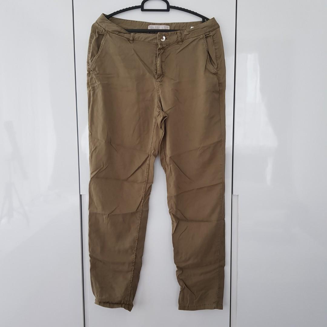 zara ladies chinos