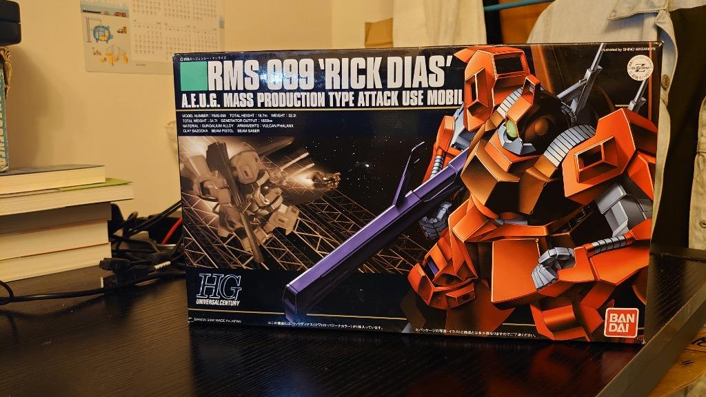 清倉散貨 1 144 Scale Hguc 010 Rms 099 Rick Dias Quattro Vageena S Customize 玩具 遊戲類 玩具 Carousell