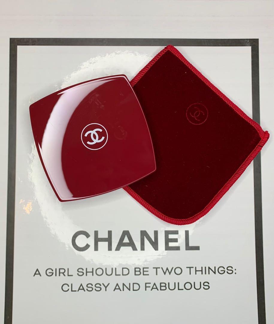 red chanel compact mirror