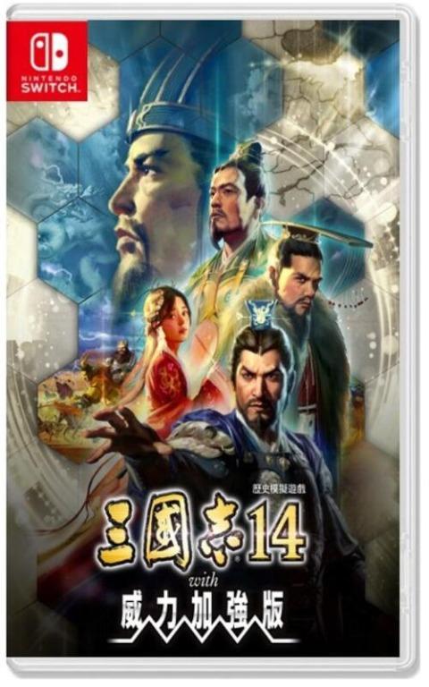 (全新) NS Switch 三國志14 with 威力加強版 (行版, 中文版) - 三國誌 真三國無雙 電影迷必玩