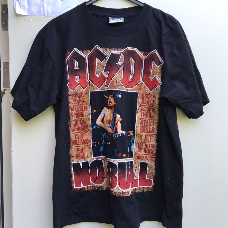 Acdc Vintage Tee Men S Fashion Clothes Tops On Carousell