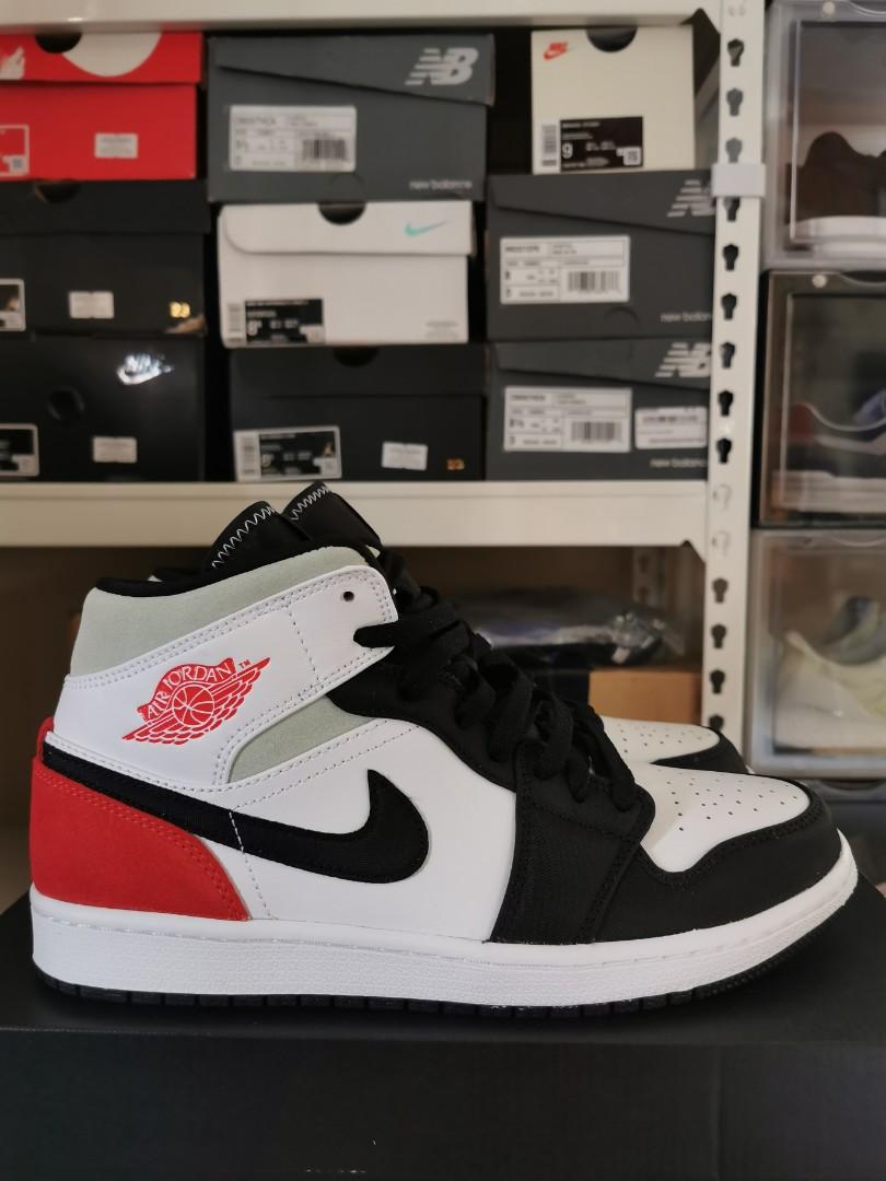 Buy Nike Air Jordan 1 Mid SE Black/University Red-Hyper Royal CV5276-001