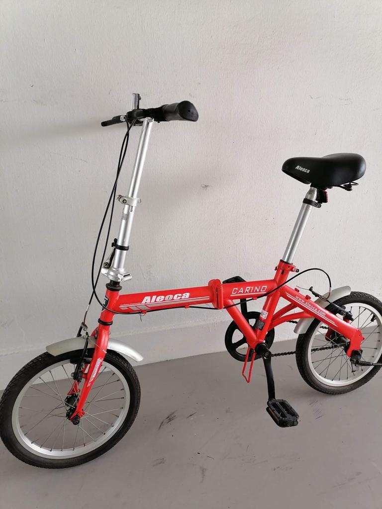Aleoca folding bicycle best sale