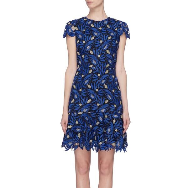 kate spade blue lace dress