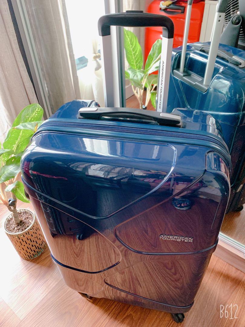 american tourister hard trolley cabin size 8500