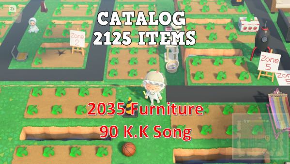 Animal Crossing New Horizons Catalog 2125 Items Toys Games Video Gaming In Game Products On Carousell