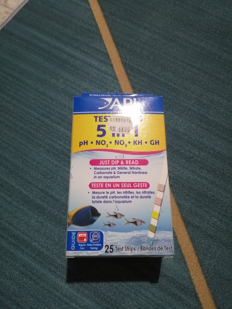 API 5 in 1 Test Strips, Pet Supplies, Health & Grooming on Carousell