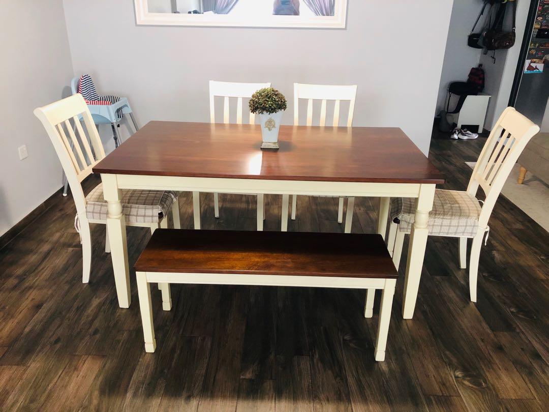 Ashley whitesburg dining best sale table