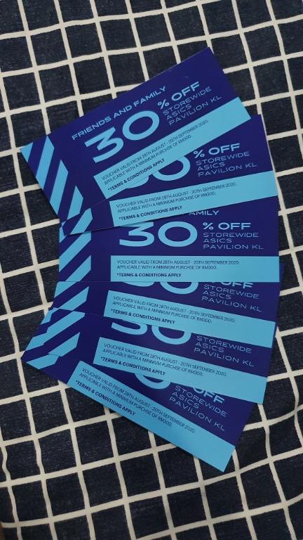 Asics 30 Voucher