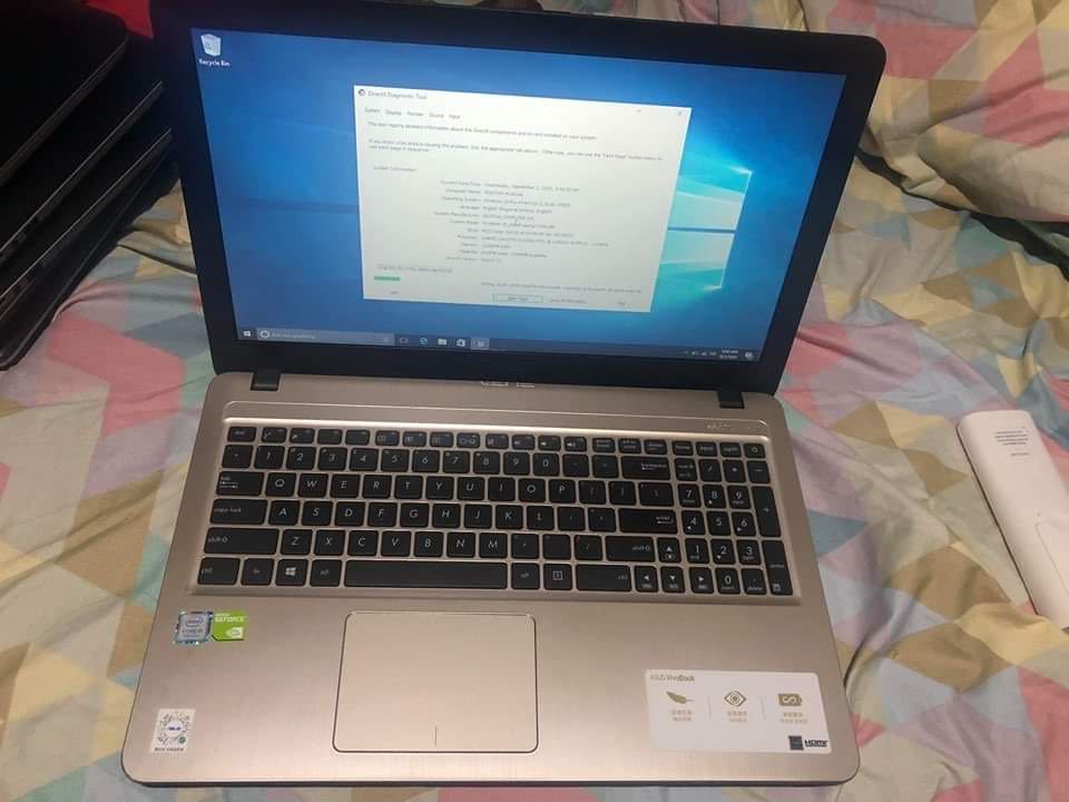 Asus Vivobook X540ub Core I5 8th Gen 1 80ghz 8cpus 12gb Ram Ddr4 240gb Ssd Electronics Computers Laptops On Carousell
