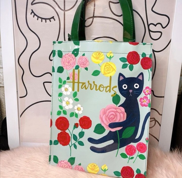 harrods pvc bag