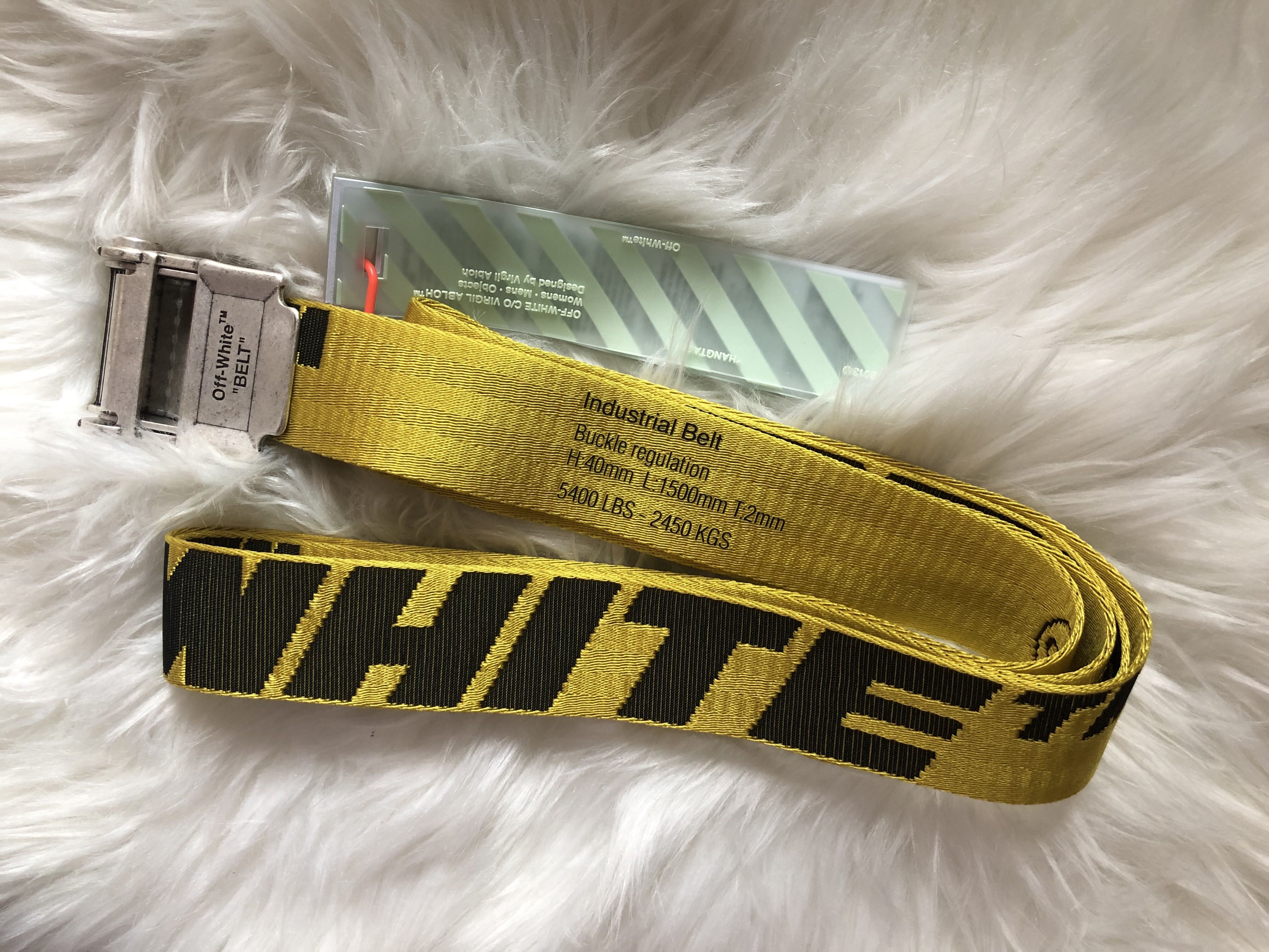 off white belt authentic