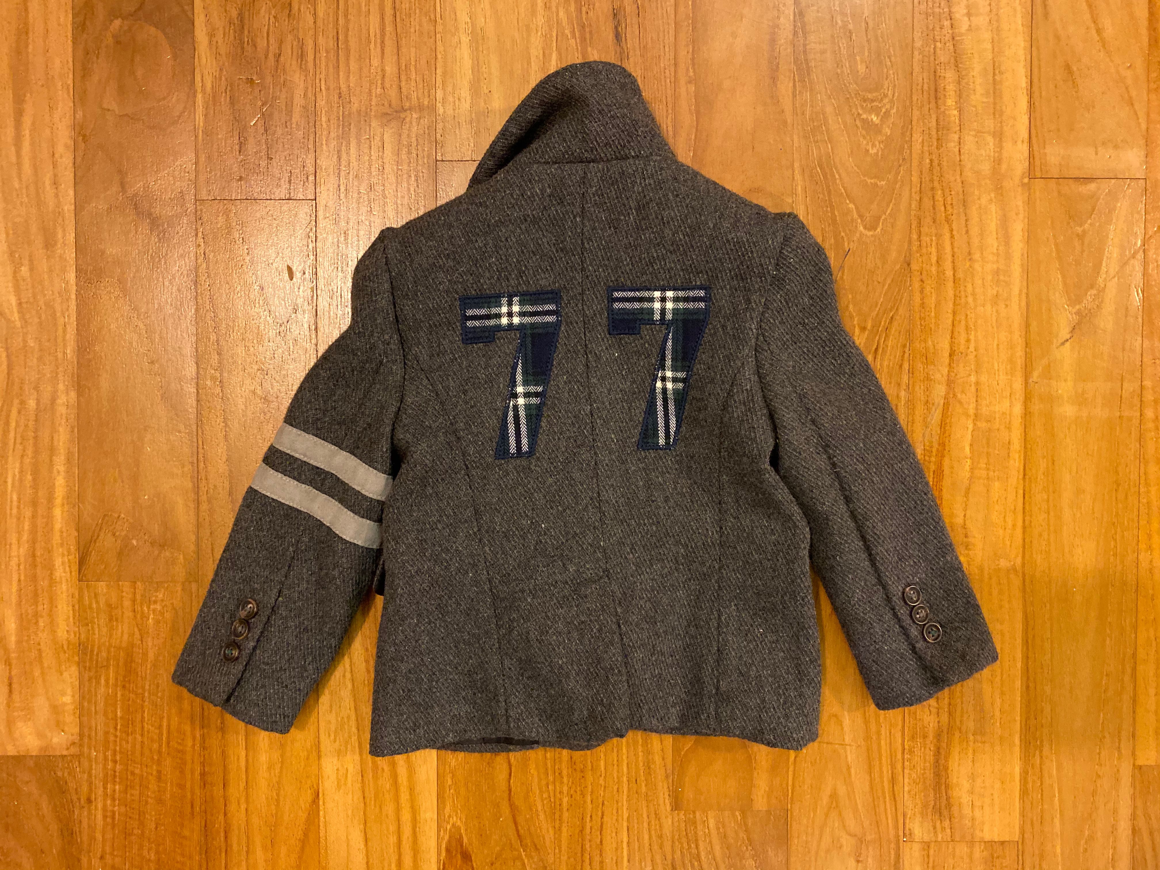 baby boy grey blazer