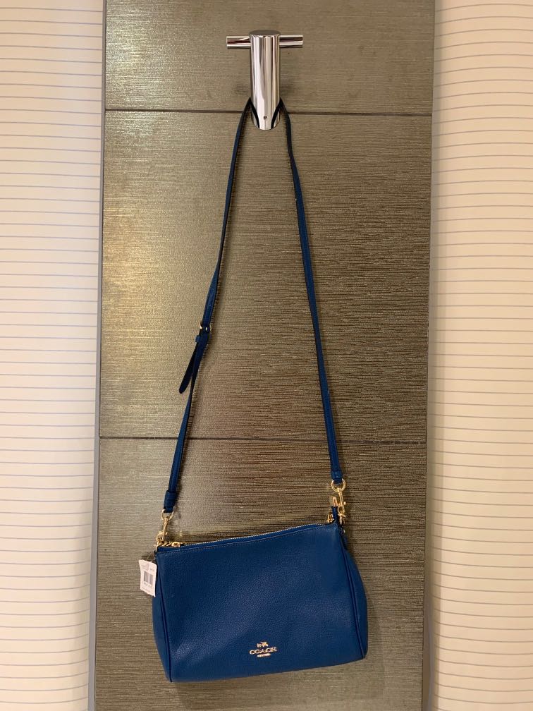 Royal blue coach bag top