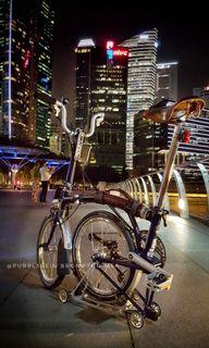 Brompton M6R Tempest Blue