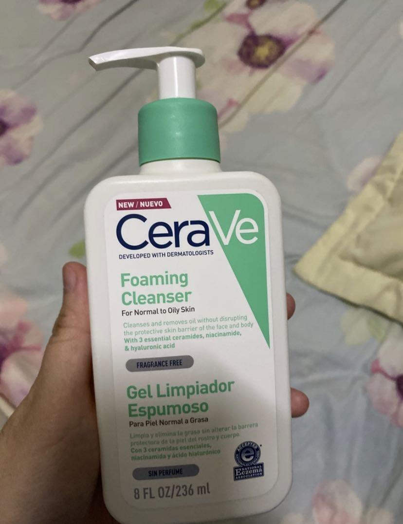 cerave foaming facial cleanser 236 ml
