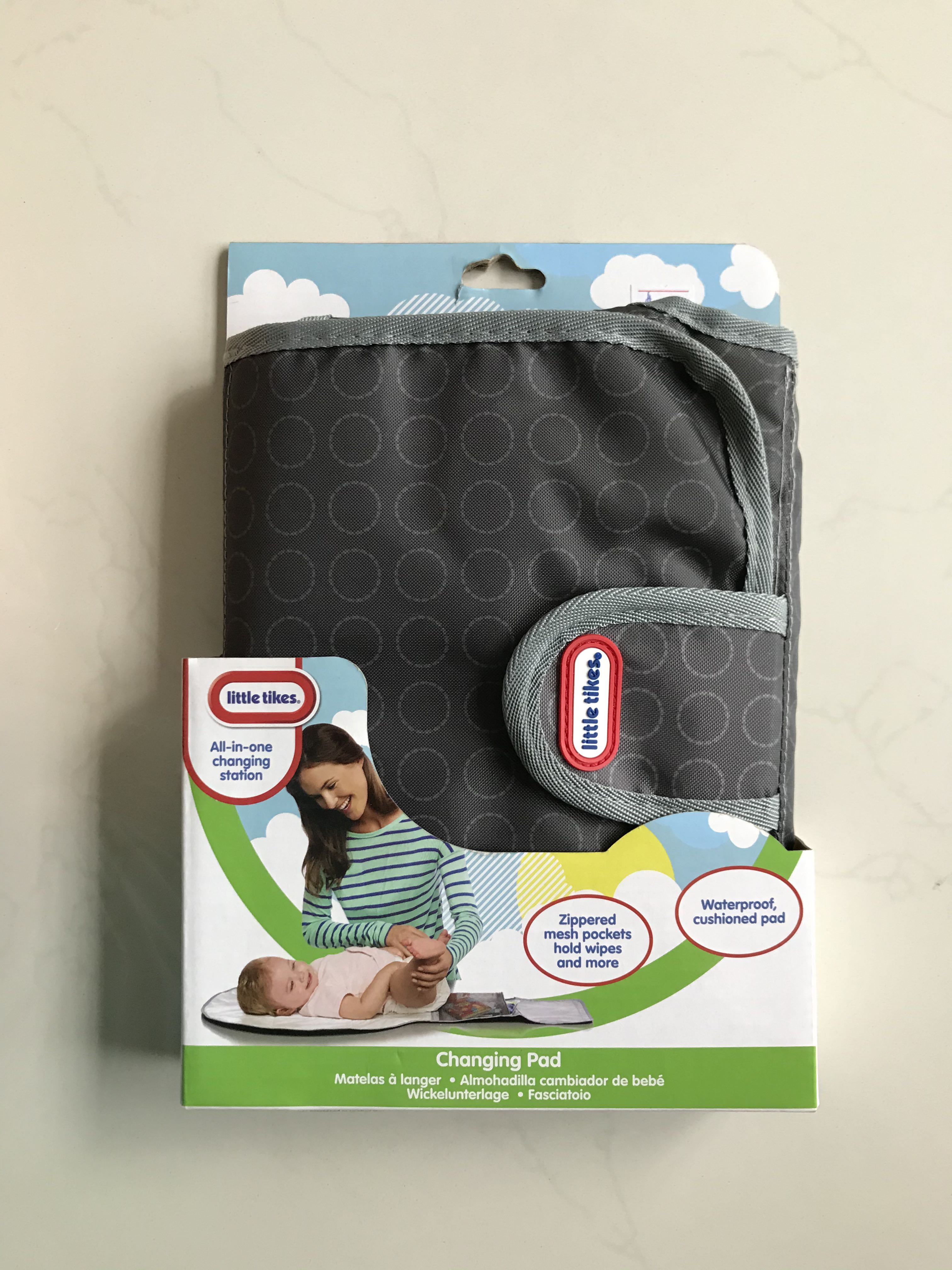 little tikes changing pad grey