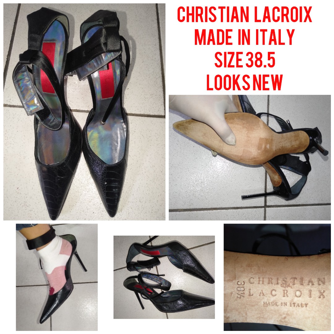 christian lacroix heels