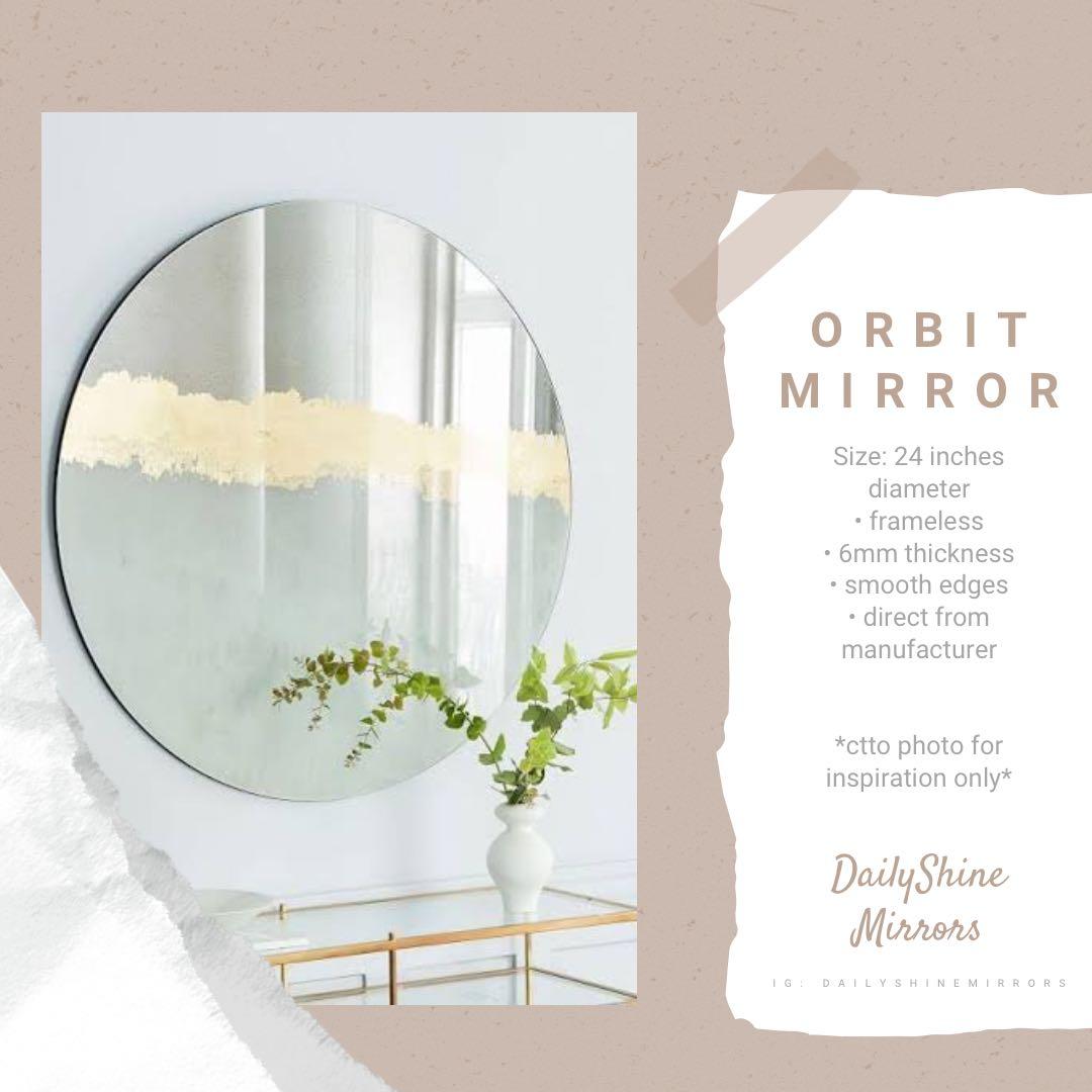 Circle Round Mirror 24inches (Category: Mirrors) located in Malabon City. Submitted by djstoree (Listing ID 1032929912, Image 1). Description: .