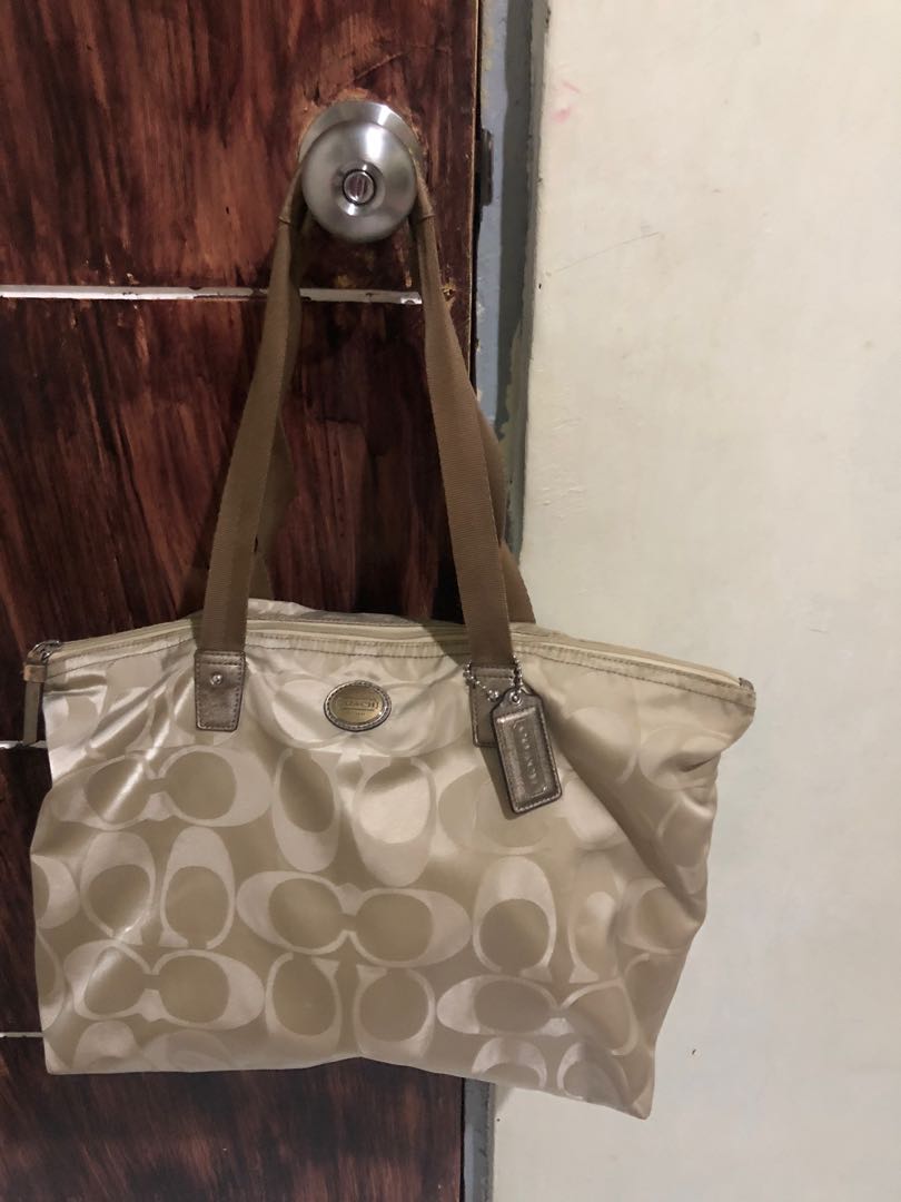 Coach packable tote shop