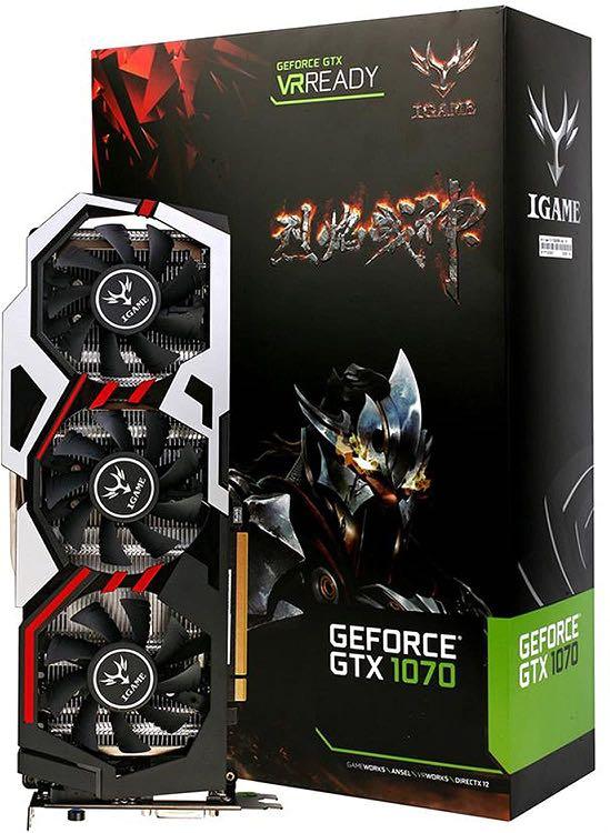 Colorful iGame GTX 1070 X TOP 8G Computers Tech Parts Accessories Computer Parts on Carousell