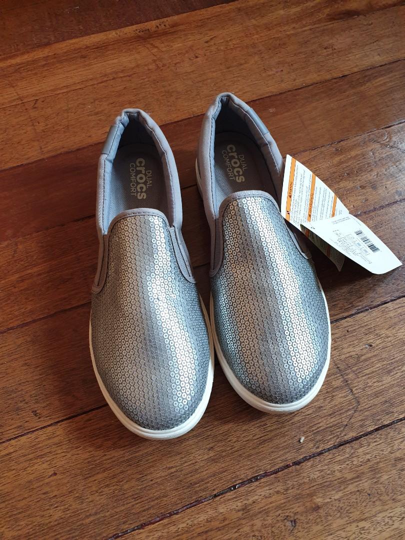 crocs citilane sequin slip on