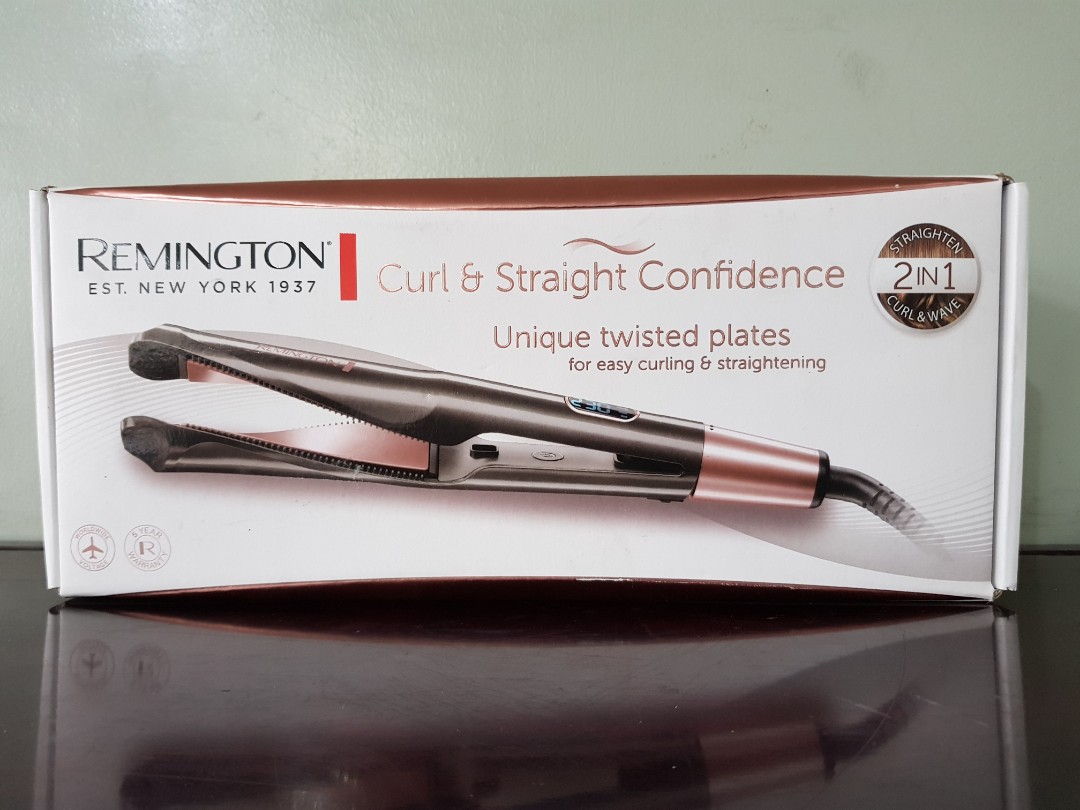 straight and curl remington