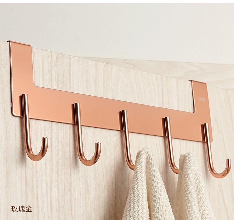Door hook 5 hooks Rose gold Furniture Home Living Furniture Other Home Furniture on Carousell
