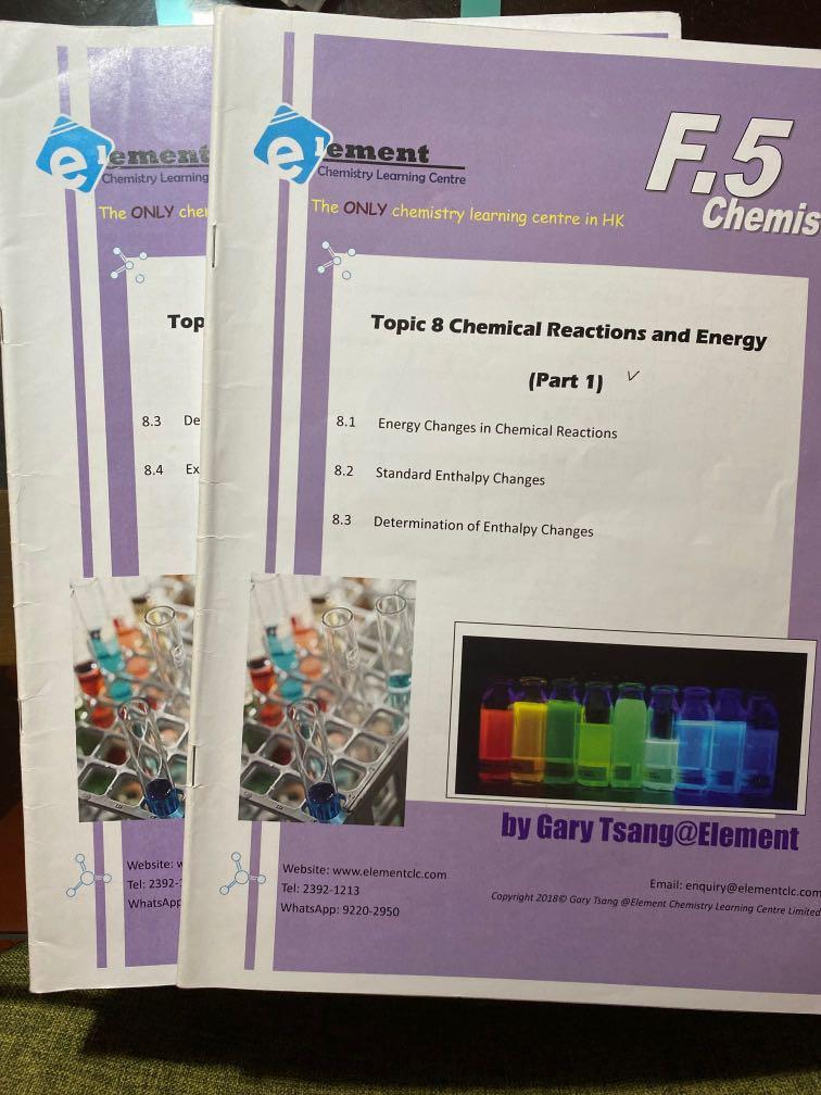 Element notes （分類：教科書）位於 Hong Kong。 由 hi_hi_hi_ 提交（商品編號 1032940904，圖片 2）。簡介： Element notes redox revision exercise x4 Notes: Topic 6 x2 & Topic 8 x2 全部$20一本。