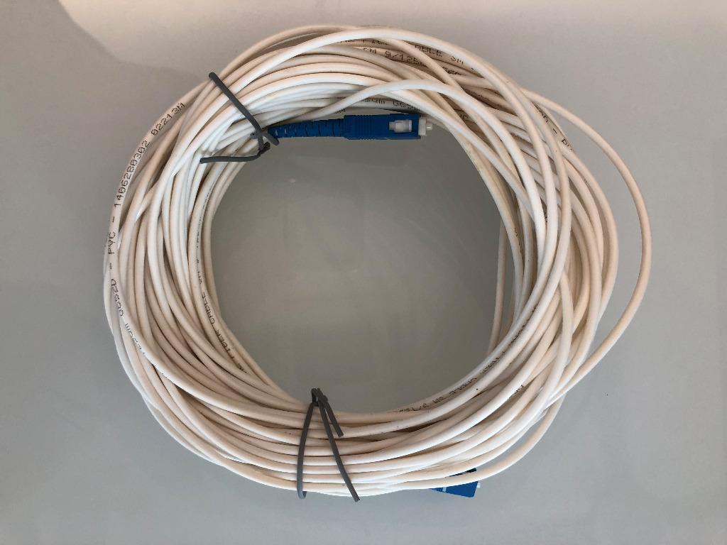 Fibre Optic Cable 25M (25 Meter) UniFi, TIME, Maxis, Computers & Tech
