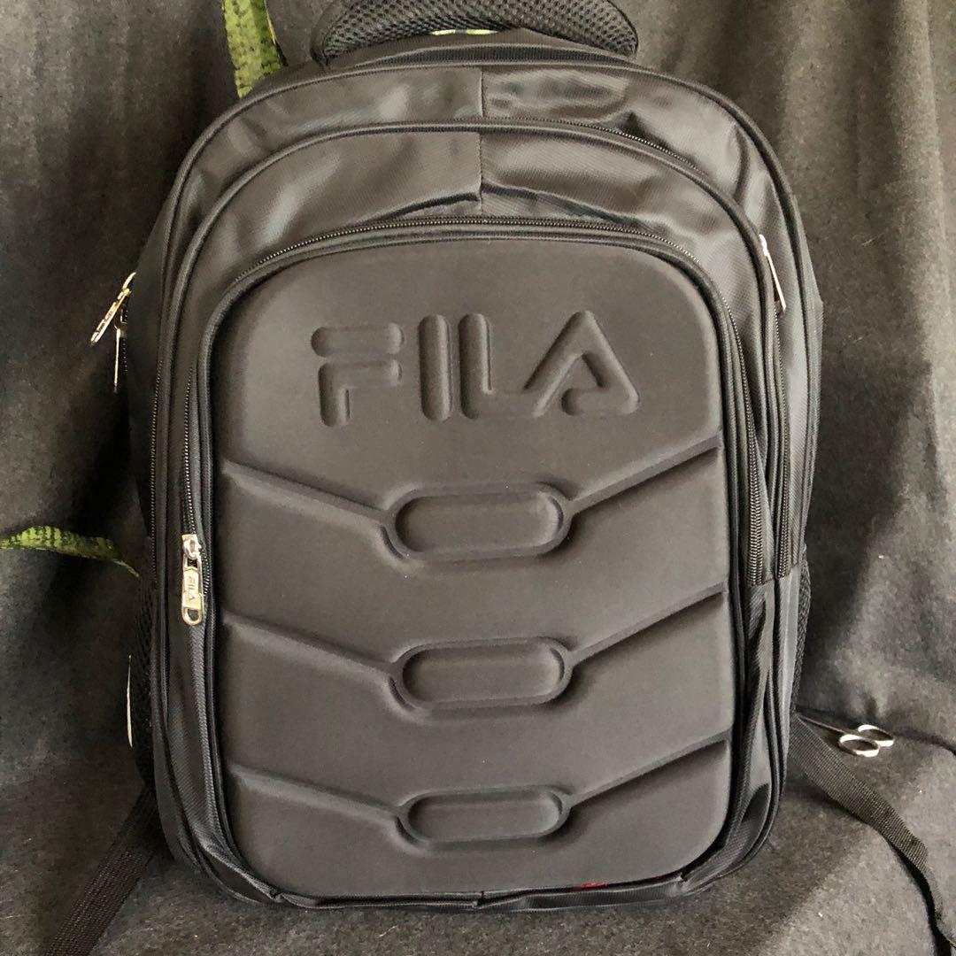 Fila Big Backpack (Category: Backpacks) located in Caloocan City. Submitted by yorstreasure (Listing ID 1032782957, Image 1). Description: Description: Fila Big Backpack Dimension: Specifics: Brand new premium Hongkong bags Code Payment: BPI, Gcash.