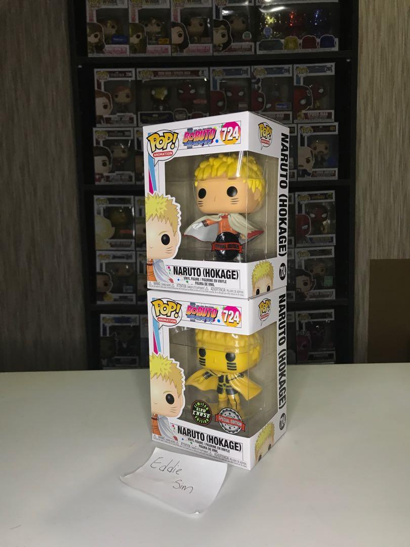 Funko Pop Vinyl Glow Chase Boruto Naruto Hokage Bundle Toys Games Action Figures Collectibles On Carousell