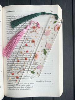 Handmade Resin Bookmark Personalized