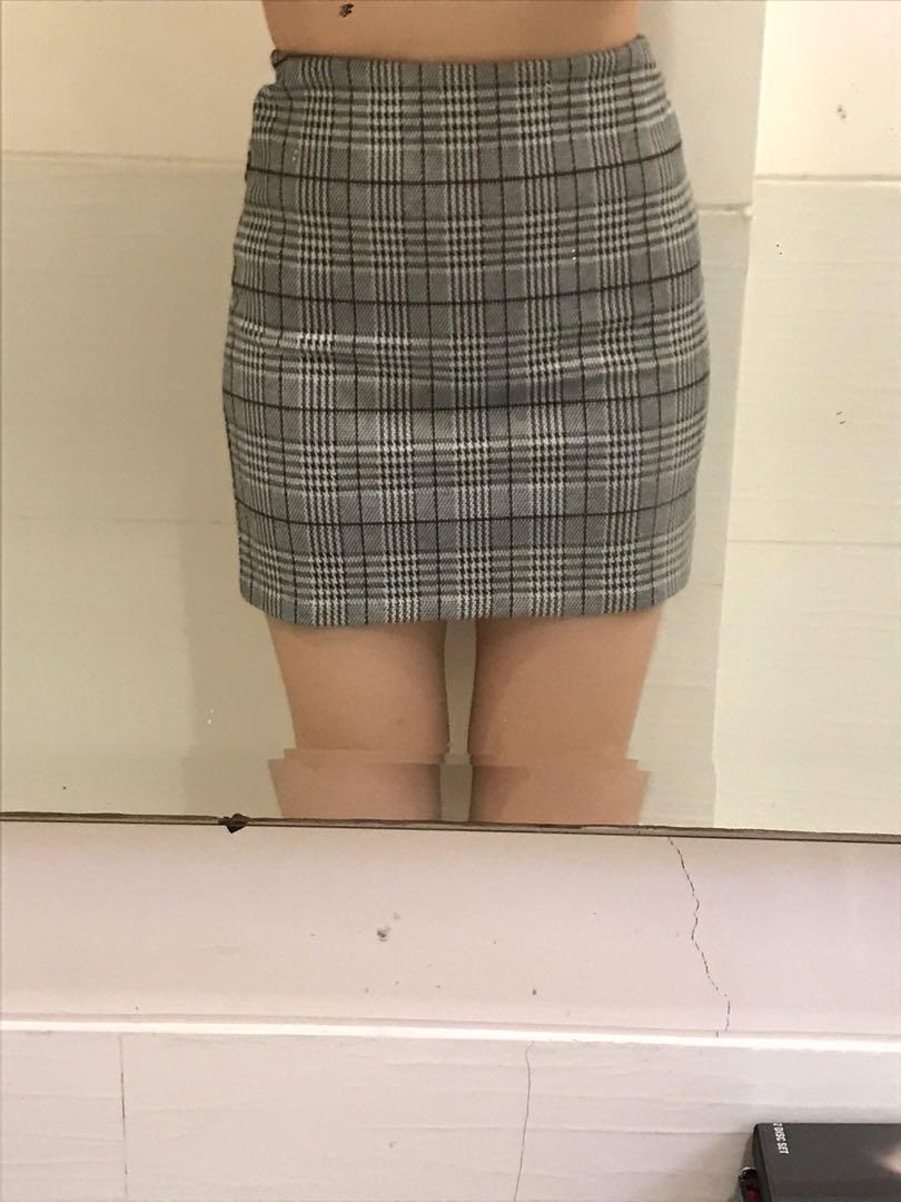 h&m bodycon skirt