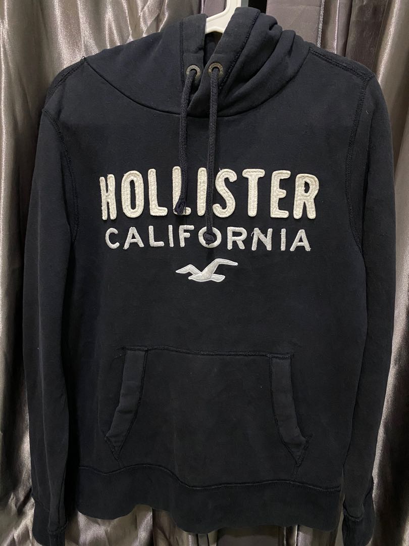 Hollister California RARE Hoodie Adult Black XL Unisex -  Singapore