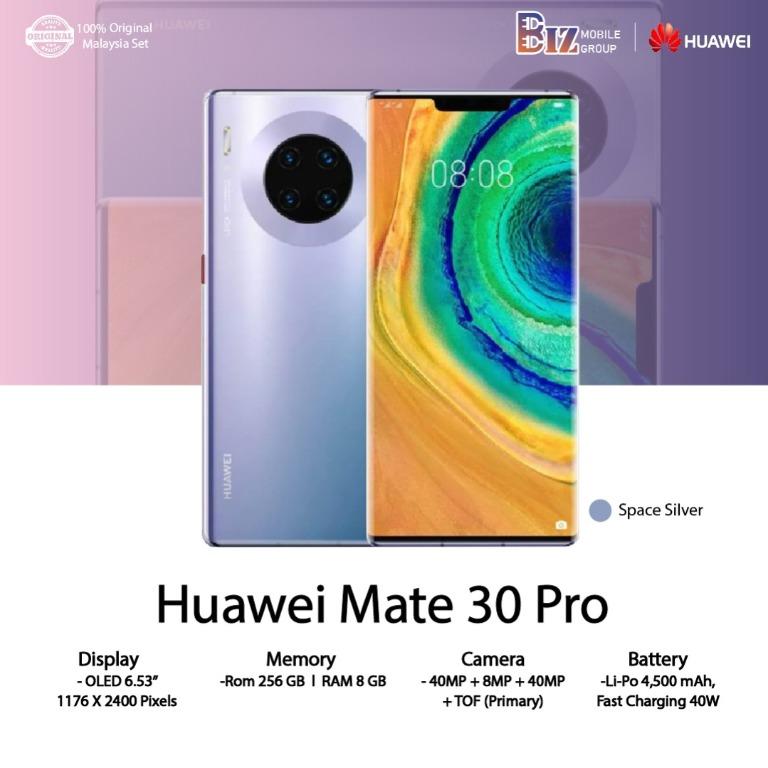 Huawei Mate 30 Pro Demo Unit Original New Set Malaysia Mobile Phones Tablets Android Phones Others On Carousell