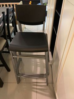 New Adtory Scandinavian Barstool Bistro Cafe Bar Stool Counter Home High Chair Home Furniture Furniture On Carousell