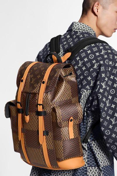 Louis Vuitton X Nigo Christopher Backpack Damier Ebene Giant PM