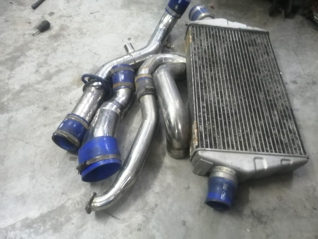 INTERCOOLER EVO 6 PIPING STEEL WIRA SATRIA PUTRA, Auto Accessories on