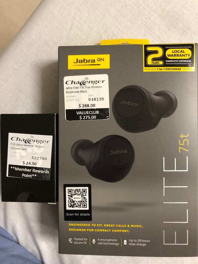 Challenger jabra elite active 75t sale