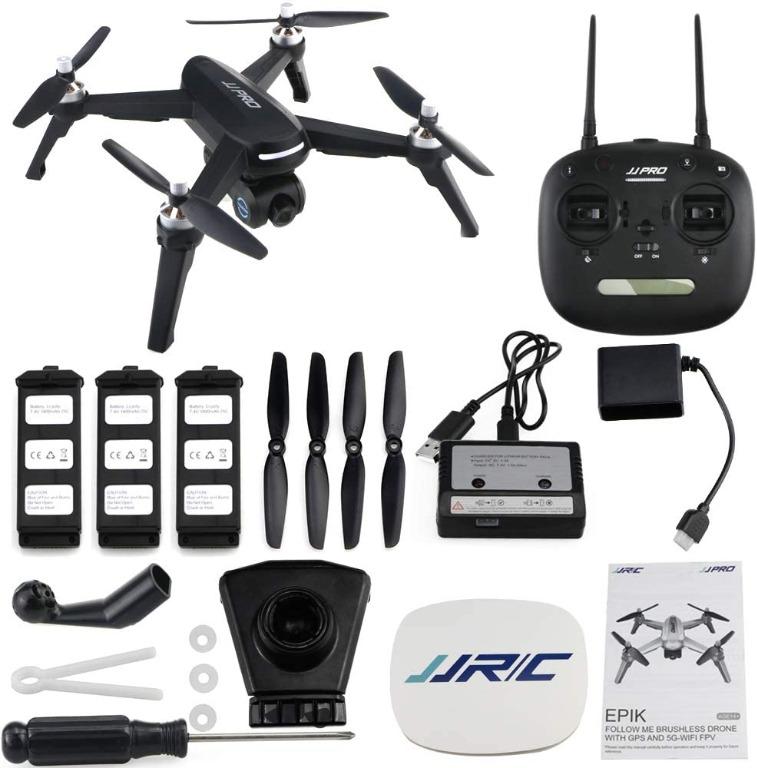 Jjpro x5 epik 1080p gps drone 2025