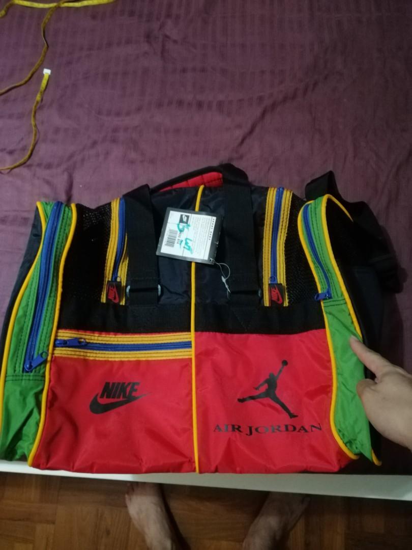 Jordan duffle bag vintage, Men's Fashion, Bags, Sling Bags on Carousell