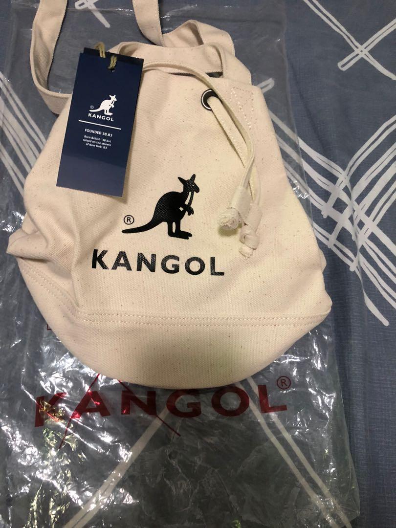 KANGOL Alice Canvas Bucket Bag Tote Bags