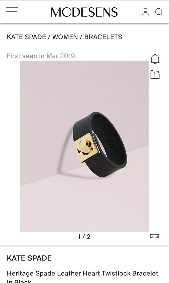 Kate spade hotsell leather bracelet