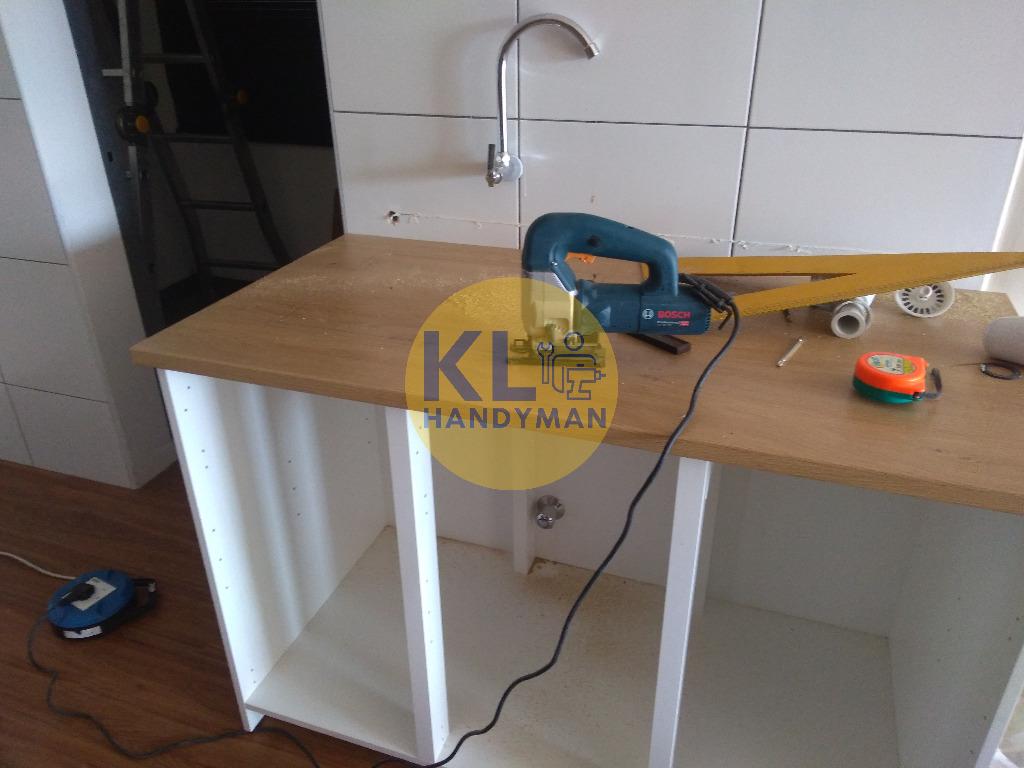 Khidmat Pemasangan Kabinet Dapur Ikea Knoxhult Metod Services Home Services Others On Carousell