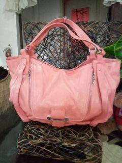 kooba leather tote bag