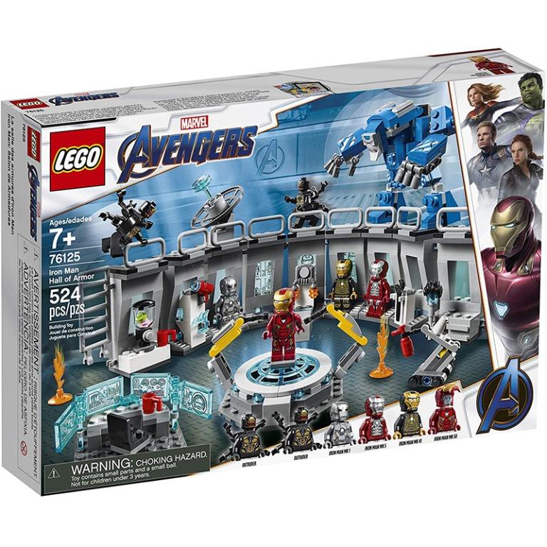 Lego Super Heroes 76125 Iron Man Hall Of Armor Building Toy 524pcs Toys Games Toys On Carousell