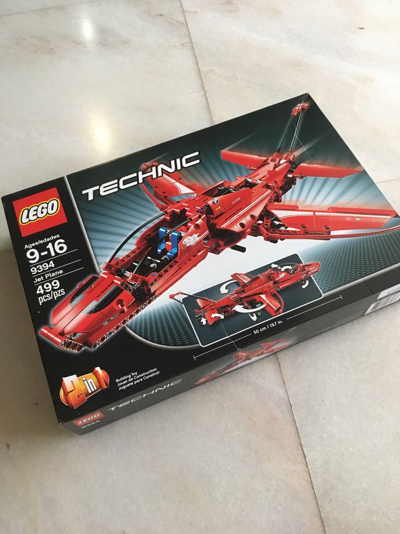 LEGO Technic 9394 Jet Plane, Toys & Games, Bricks & Figurines on Carousell