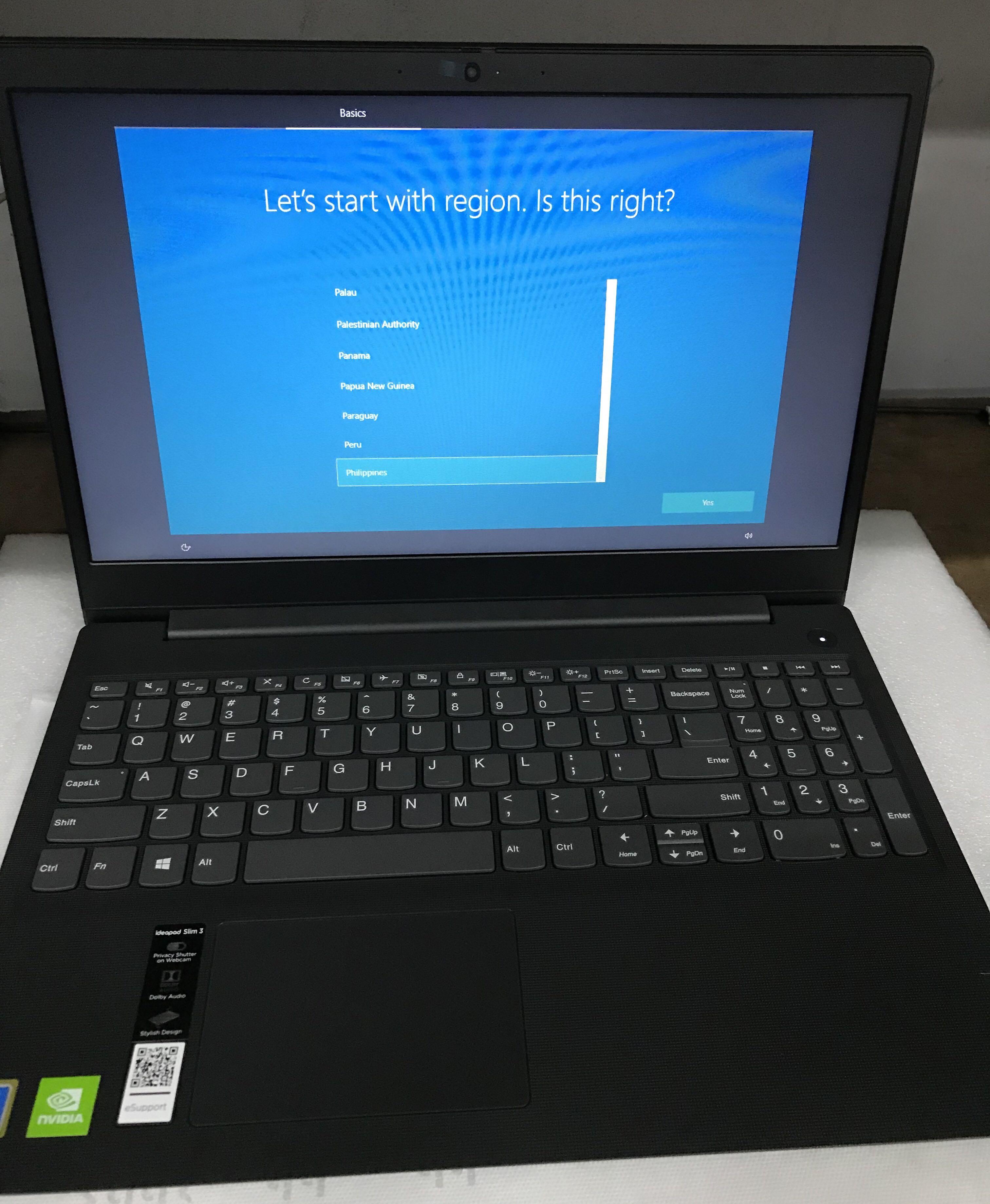 Lenovo Ip3 15iml Slim3 Intel Pentium W Mx130 Nvidia Graphics Electronics Computers Laptops On Carousell