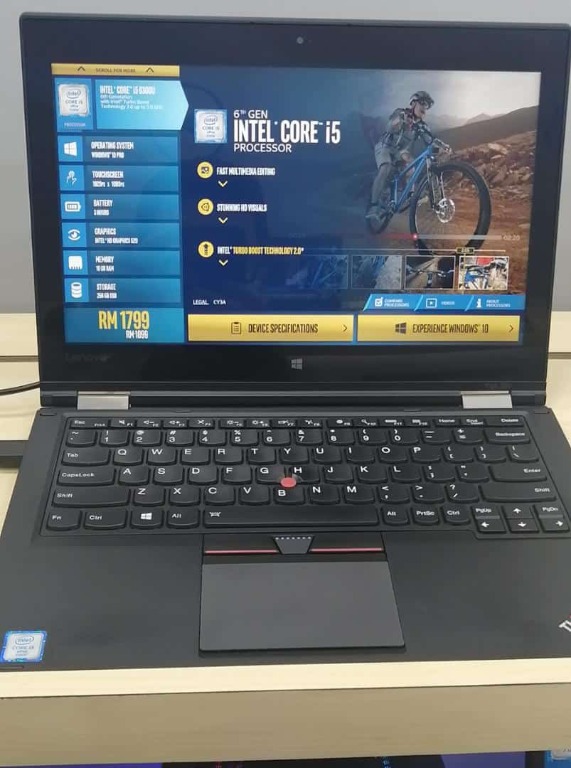 Lenovo Thinkpad Yoga 260 Touchscreen I5 16gb Ram 240gb Ssd Electronics Computers Laptops On Carousell